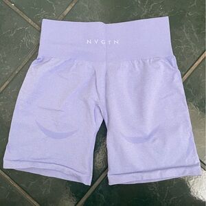 NVGTN periwinkle shorts